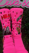 Load image into Gallery viewer, Custom Themed Junk Socks with Embellishments