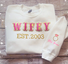 Load image into Gallery viewer, Wifey Crewneck