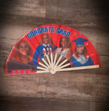 Load image into Gallery viewer, Custom Clacking Hand Fan