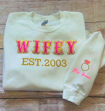 Load image into Gallery viewer, Wifey Crewneck
