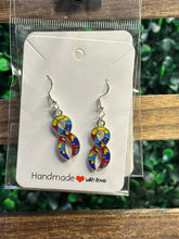 Load image into Gallery viewer, Autism Awareness Earrings