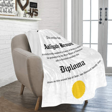 Load image into Gallery viewer, Diploma Blanket