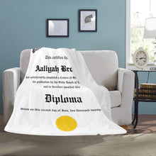 Load image into Gallery viewer, Diploma Blanket