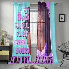 Load image into Gallery viewer, Savage Curtain Set 28"x95"