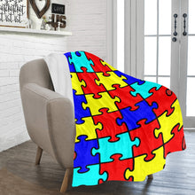 Load image into Gallery viewer, Autism Ultra- Soft Micro Fleece Blanket