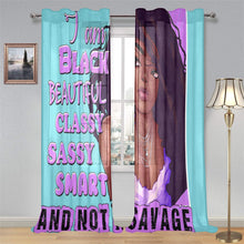 Load image into Gallery viewer, Savage Curtain Set 28"x95"