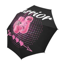 Load image into Gallery viewer, Breast Cancer Warrior Umbrella