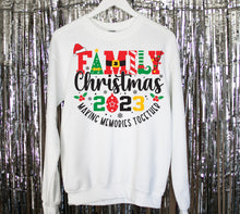 Load image into Gallery viewer, 2023 Family Christmas Crewneck or Tshirt

