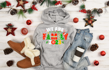 Load image into Gallery viewer, We Are Family Christmas Crewneck or Tshirt
