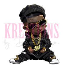 Load image into Gallery viewer, Hip Hop Inspired Cartoon Clipart Set- 4 Png
