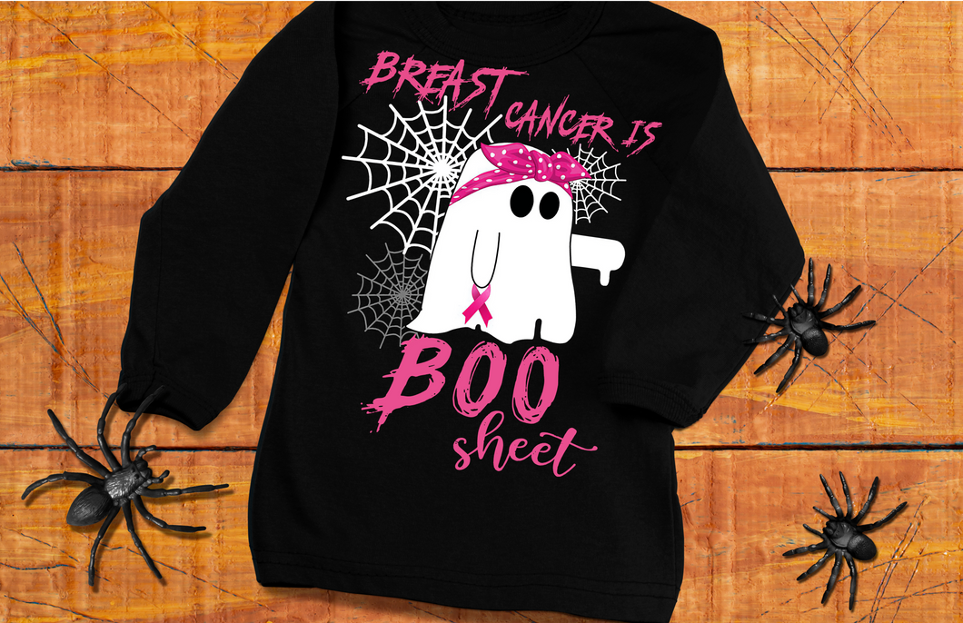 Breast Cancer is Boo Sheet Tshirt