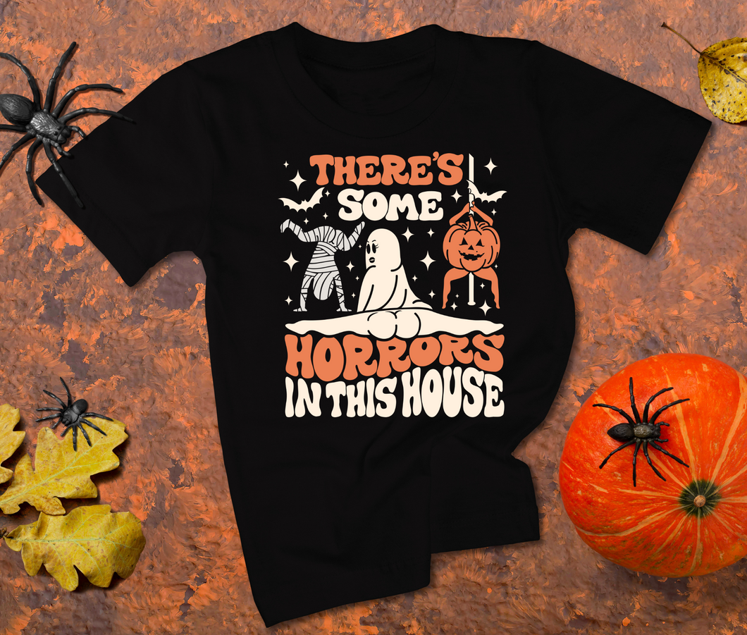 There's Some Horror in This House Tee/Crewneck