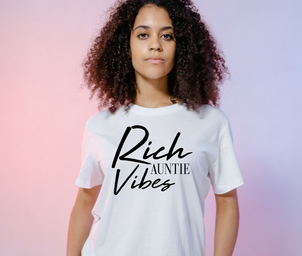 Rich Auntie Vibes Shirt