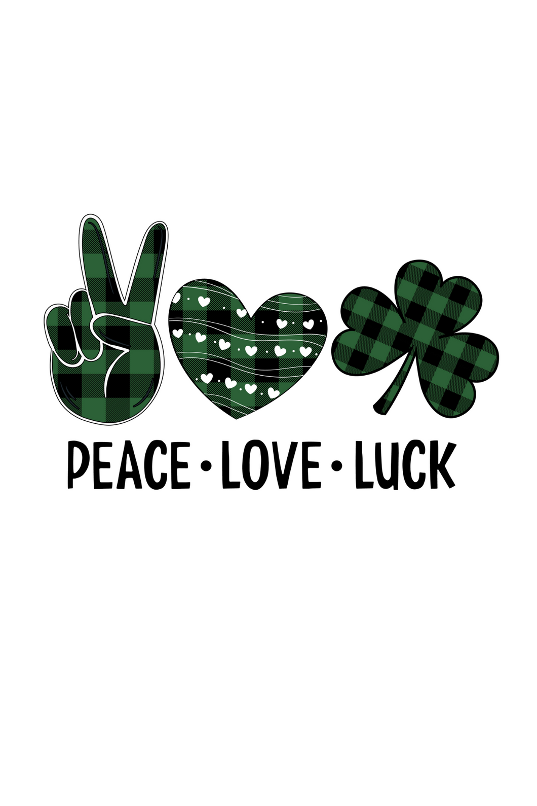 Ready to Press OKI Transfer- Peace. Love. Luck