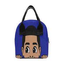 Load image into Gallery viewer, Peekaboo Boy Backpack and Lunchbox Set
